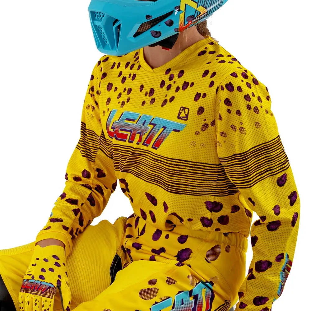 2025 Leatt 3.5 Pant and Jersey Kit Mini Cheetah