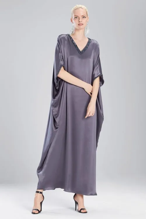 Couture Trim Beaded Caftan