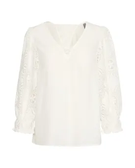 Culture Asmine blouse, white