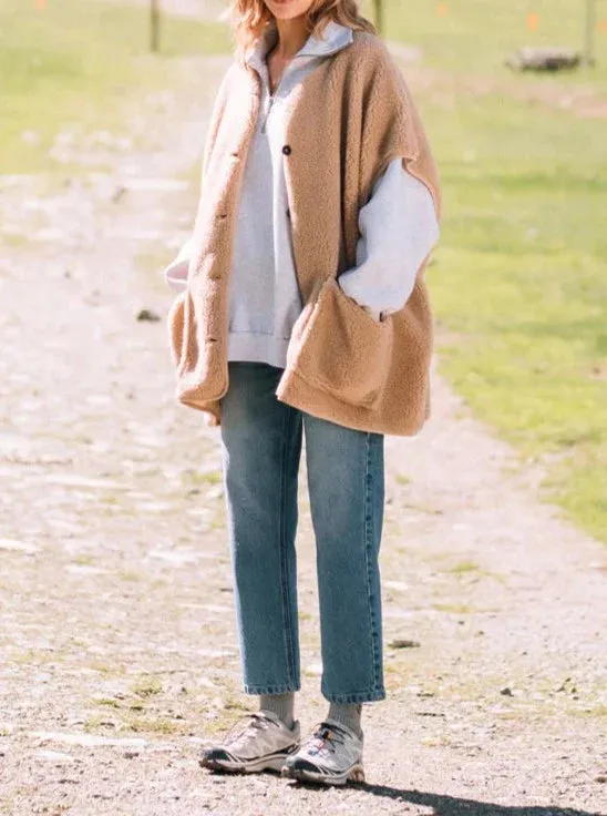GWEN STRAIGHT DENIM PANTS | MID-BLUE