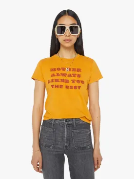Mother - The Lil Sinful T-Shirt You The Best in Deep Yellow