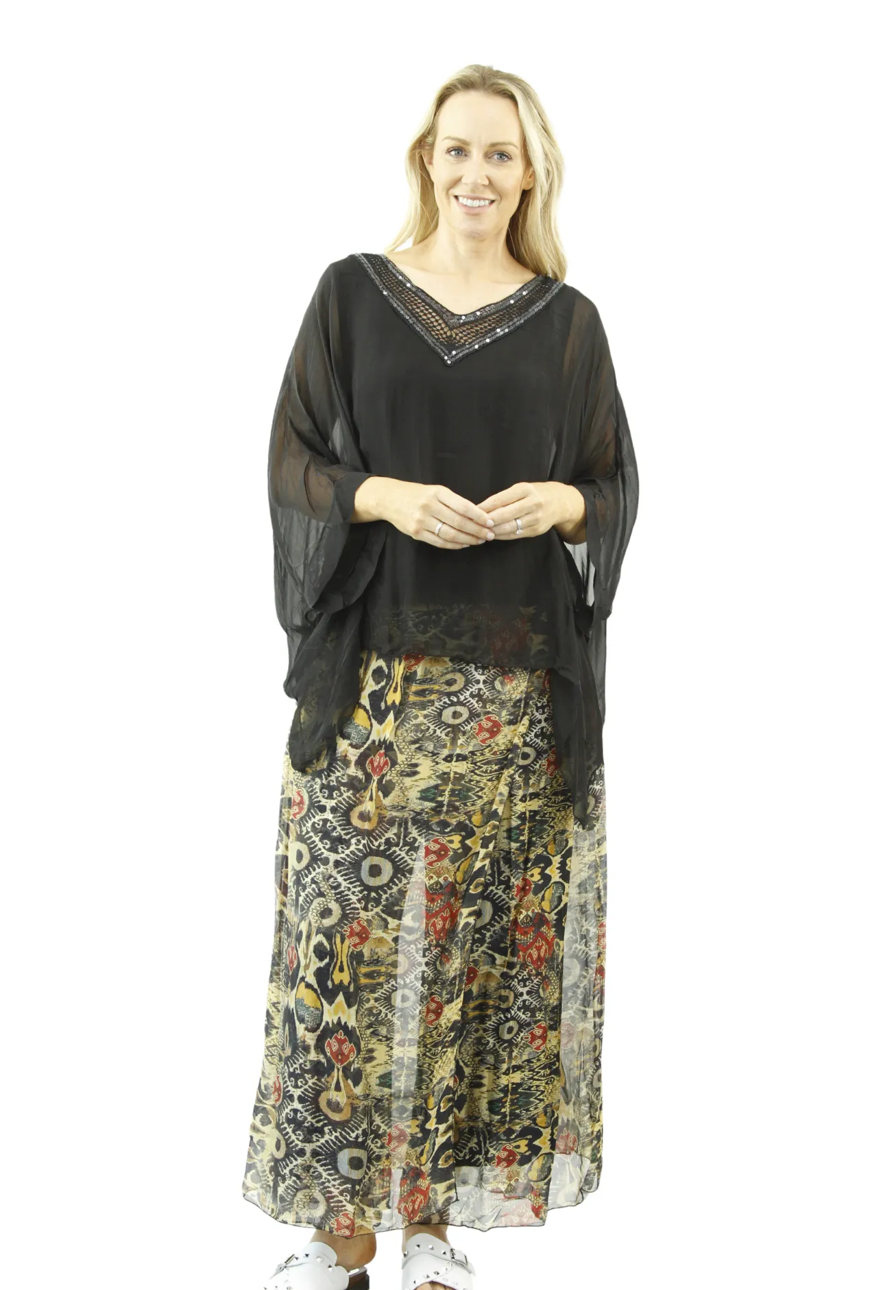 PHOENIX Silk pants