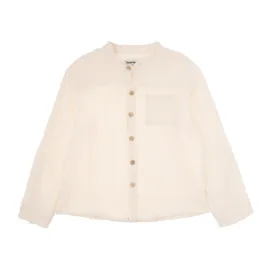 TOC Ivory LS Gauze Shirt