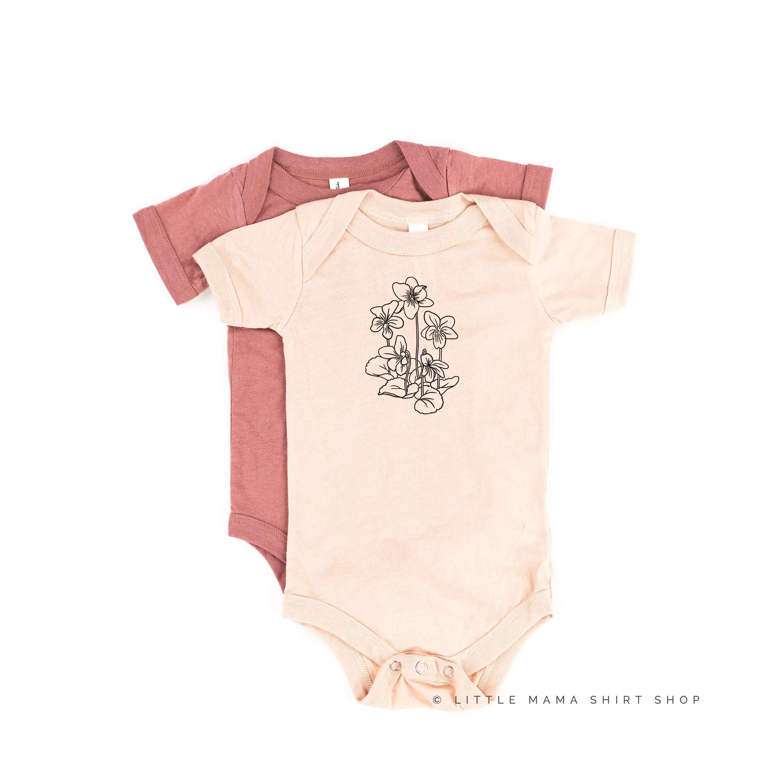 VIOLET - Short Sleeve Child Shirt