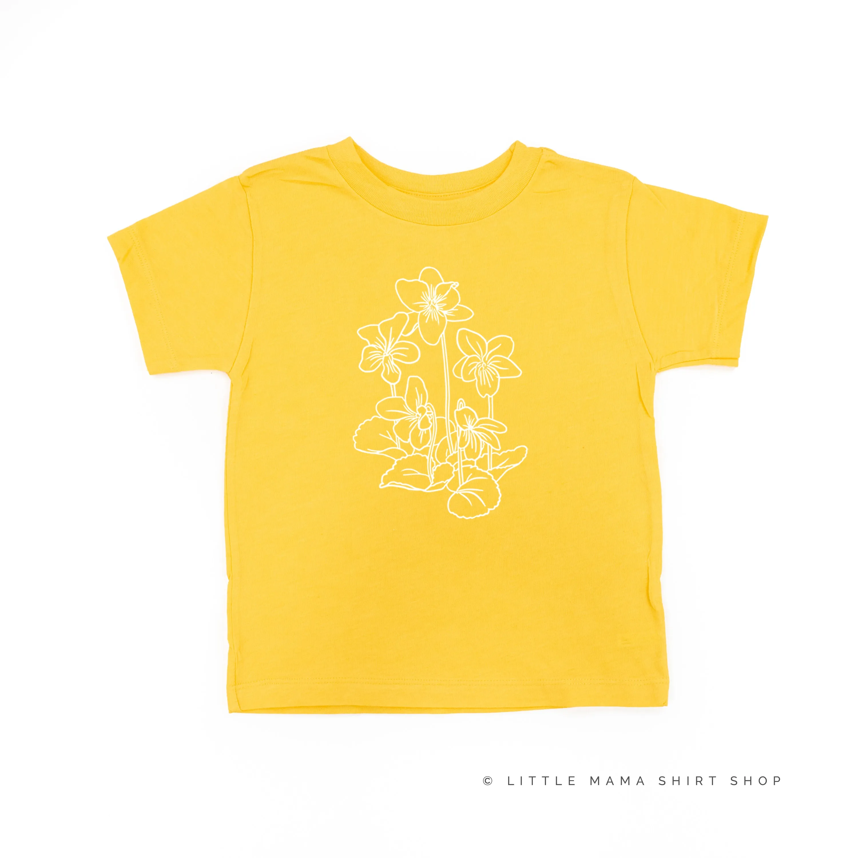 VIOLET - Short Sleeve Child Shirt