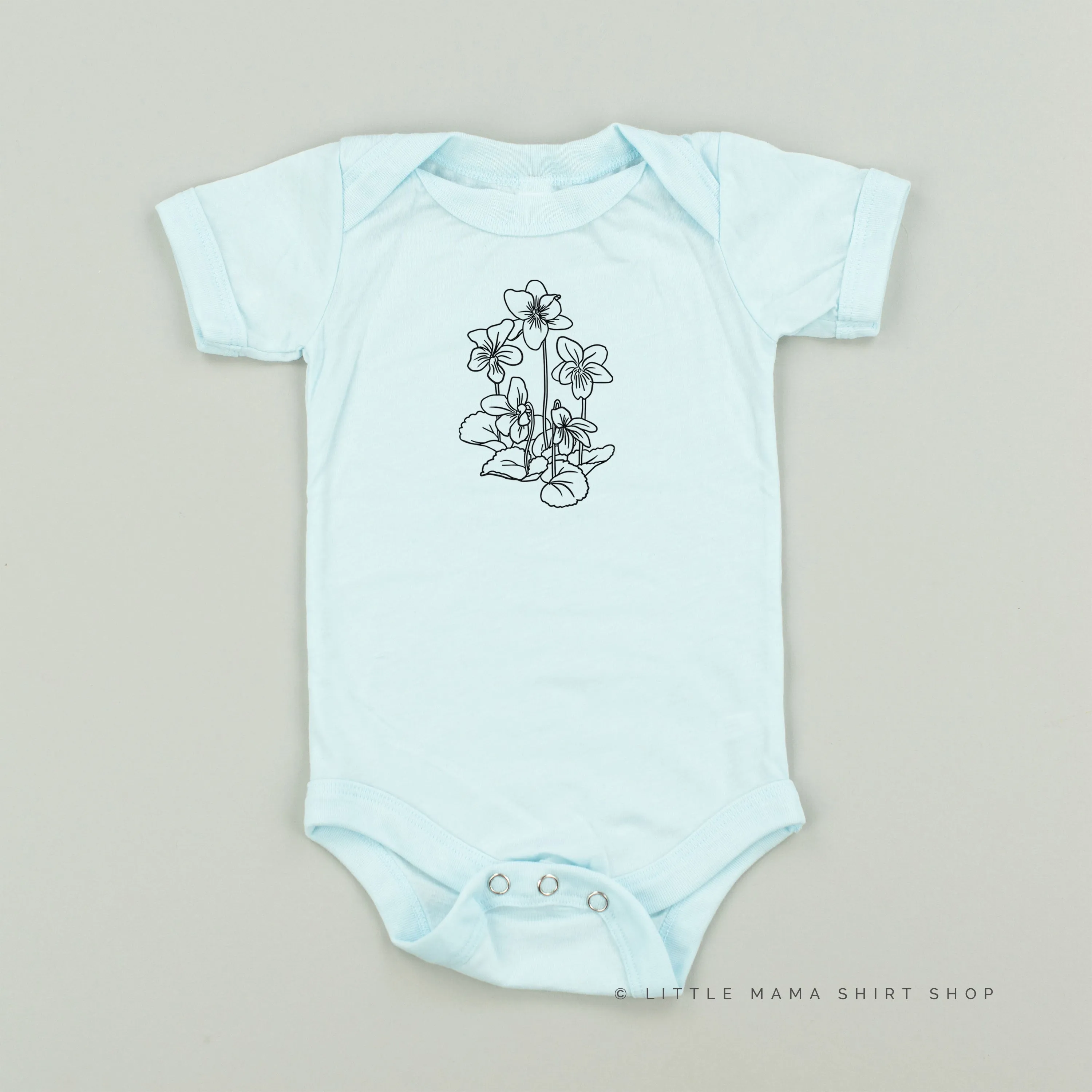 VIOLET - Short Sleeve Child Shirt