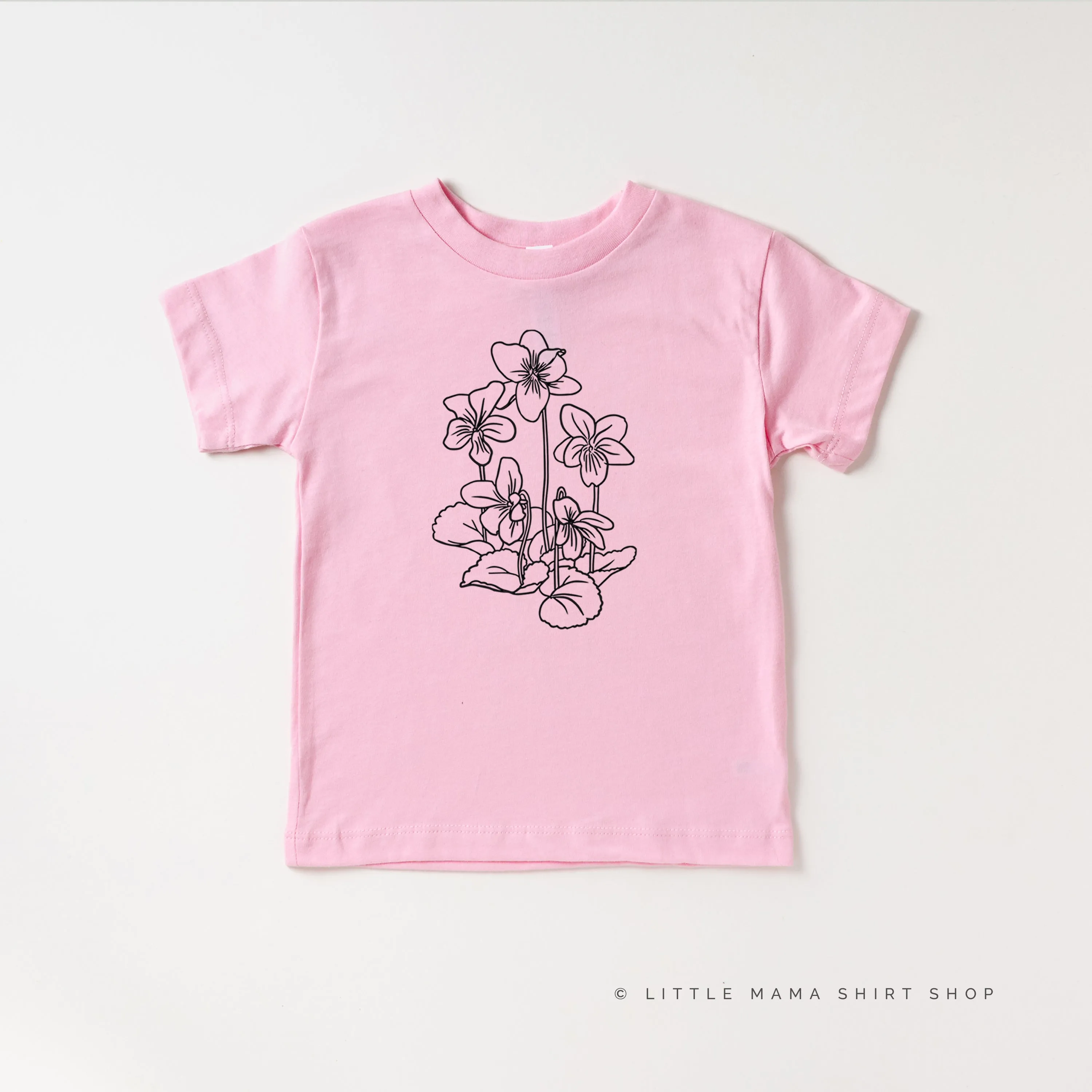 VIOLET - Short Sleeve Child Shirt