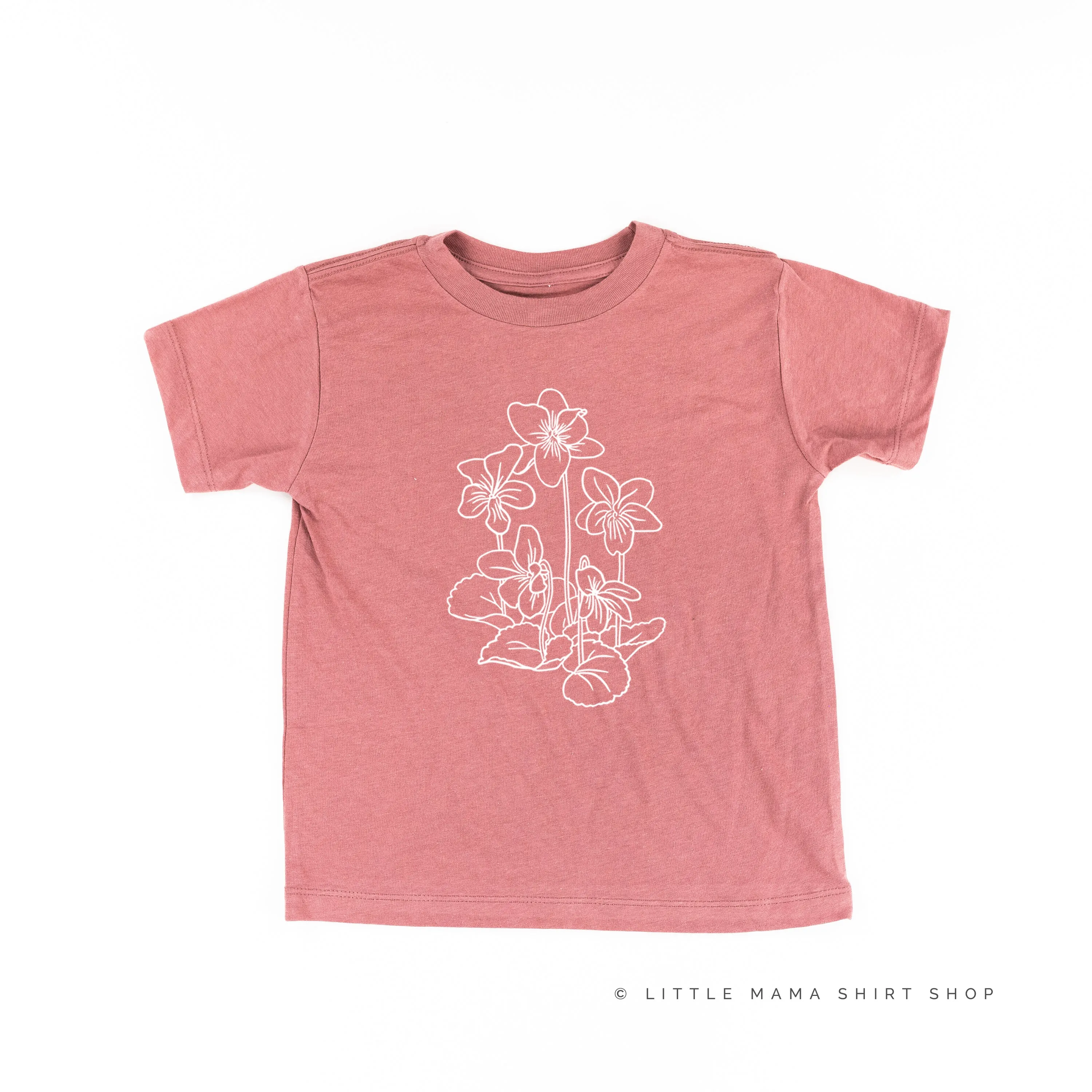 VIOLET - Short Sleeve Child Shirt