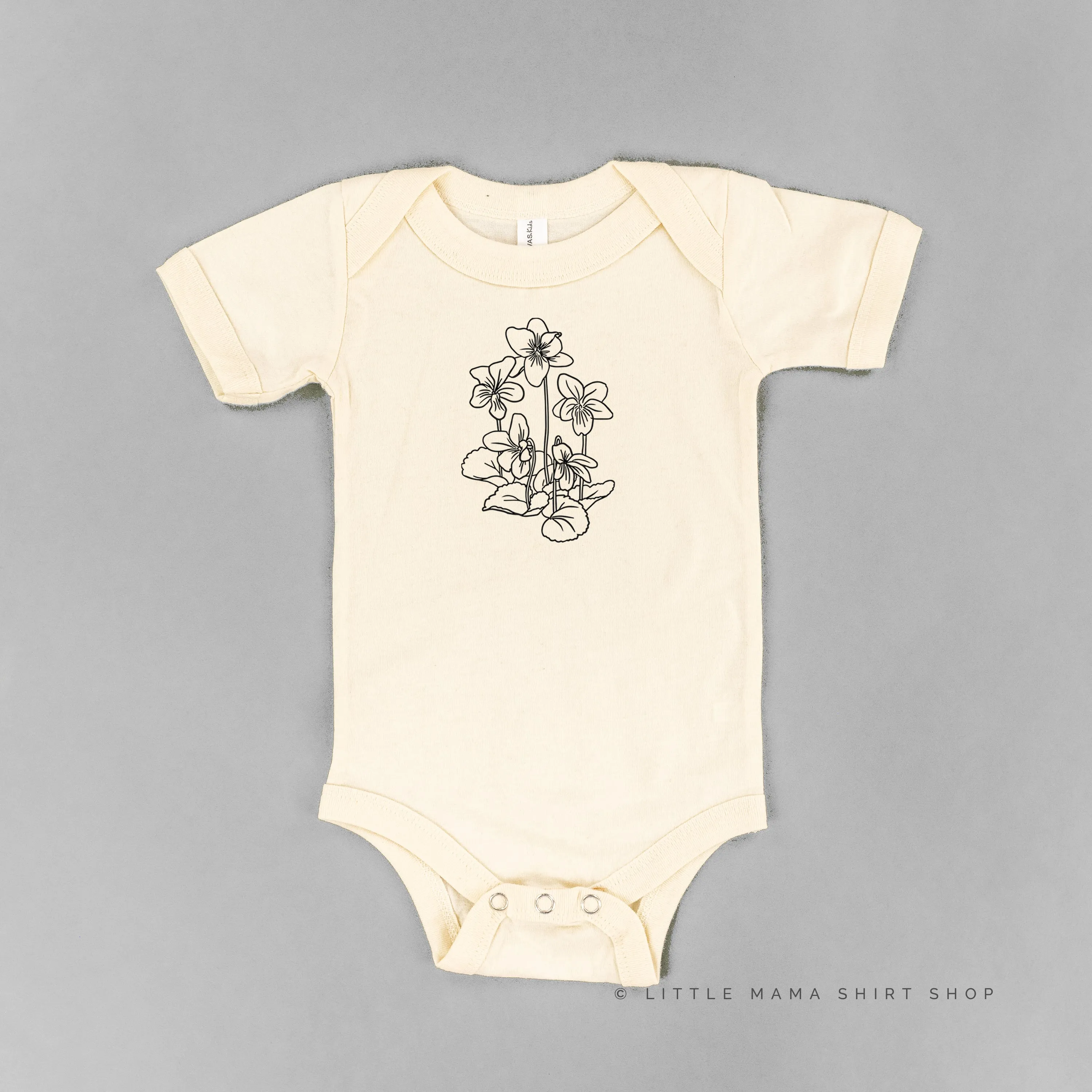 VIOLET - Short Sleeve Child Shirt