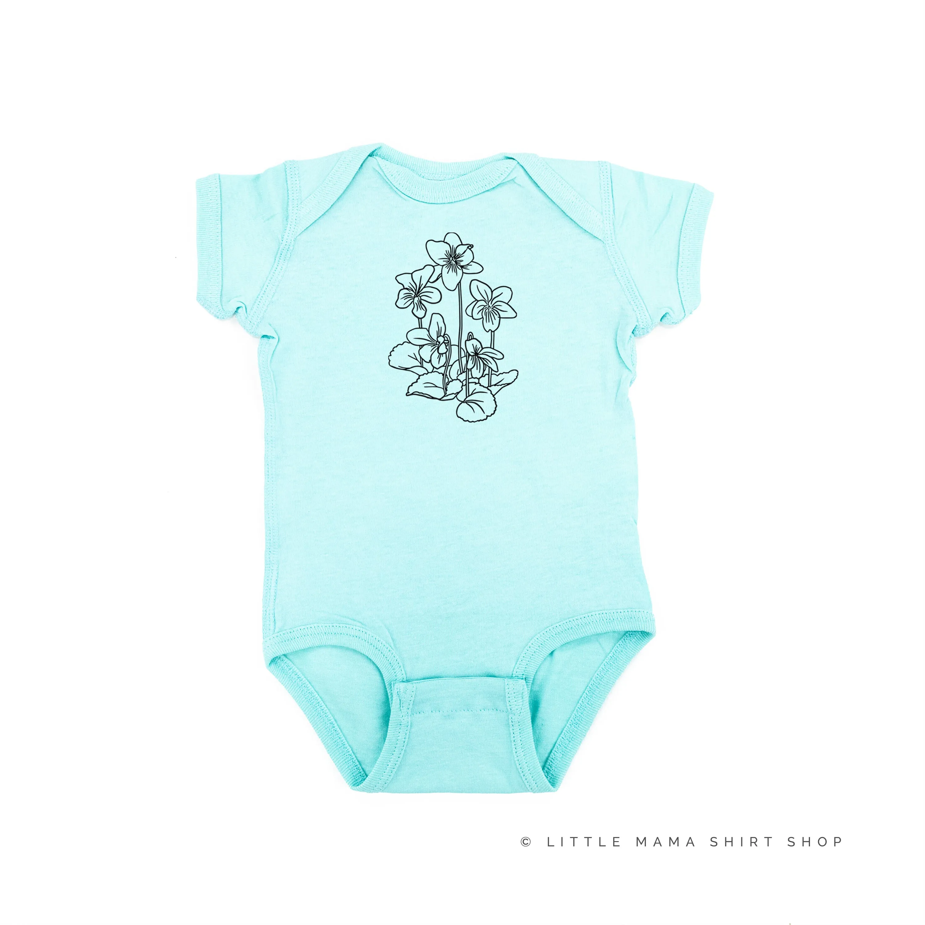 VIOLET - Short Sleeve Child Shirt