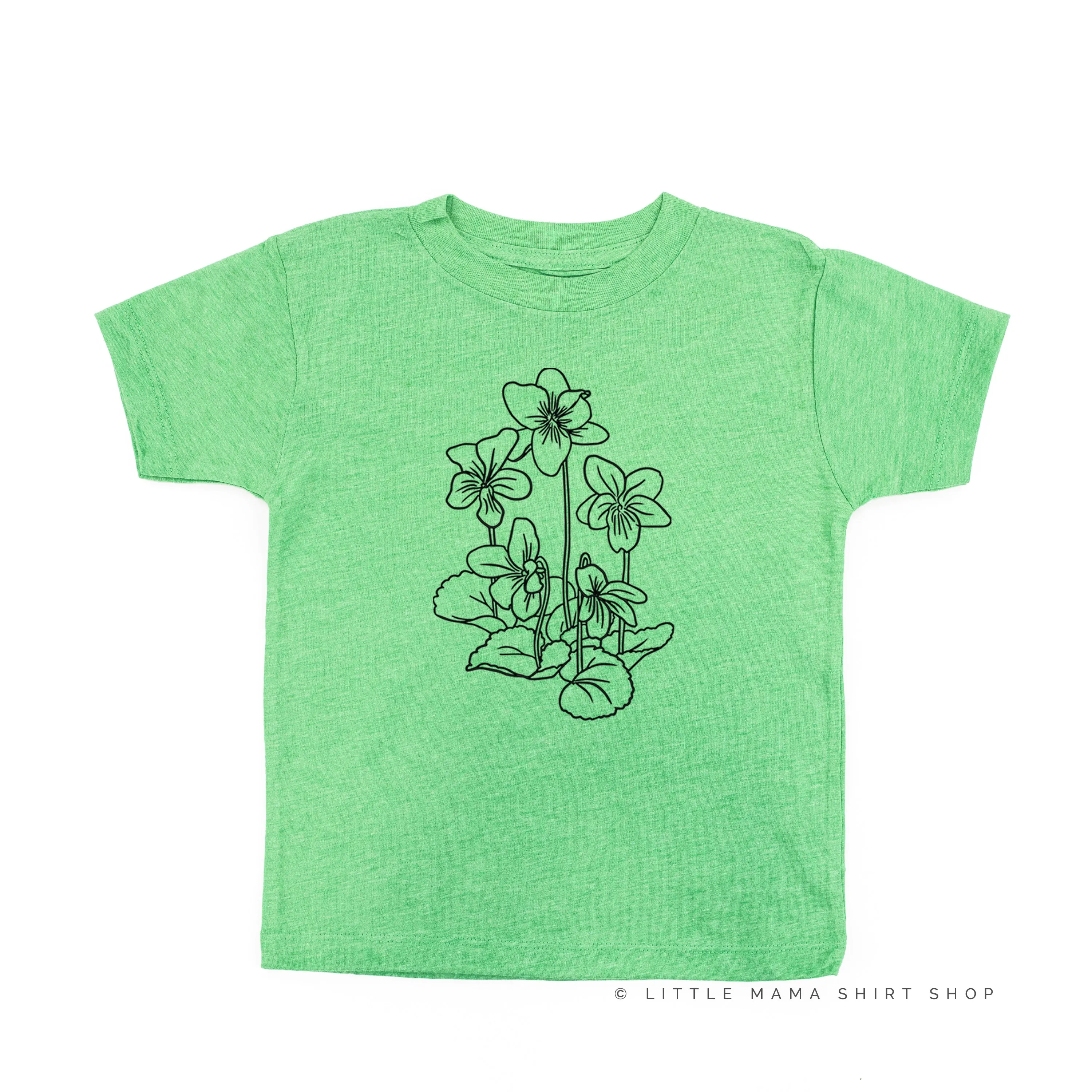 VIOLET - Short Sleeve Child Shirt